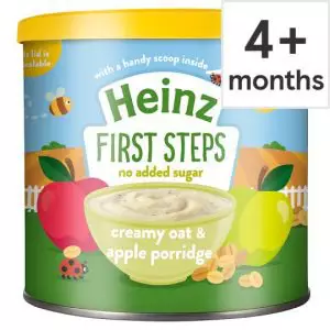 Heinz First Steps Creamy Oat and Apple Porridge- From 4+ Month- 240gm- UK