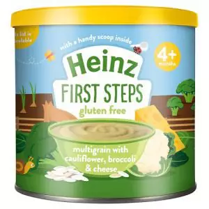 Heinz First Steps Multigrain with Cauliflower Broccoli and Cheese- From 4+ Month- 240gm- UK