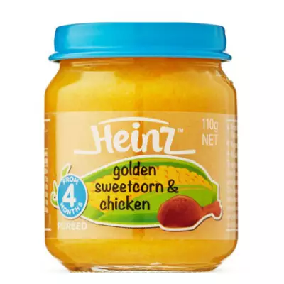 Heinz Golden Sweetcorn & Chicken - 110 g
