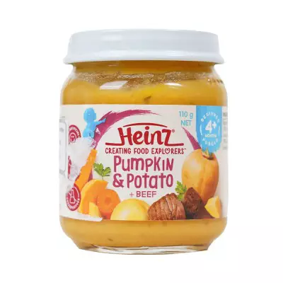 Heinz Pumpkin & Potato + Beef- 110g