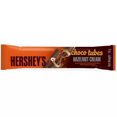 Hershey's Choco Tubes Hazelnut Cream Chocolate 18g