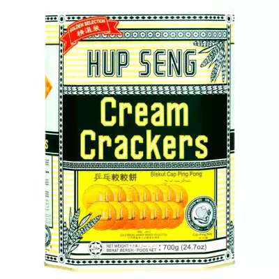 Hup Seng Cream Crackers Biscuits- 600gm- Malaysia