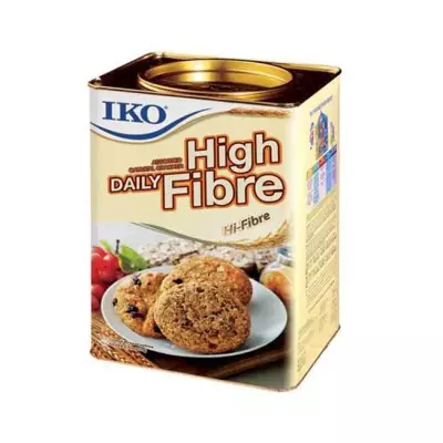 IKO Daily High Fibre Oatmeal Crakers (Serat Tinggi) Tin- 700g