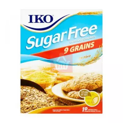 IKO Sugar Free Oatmeal Crackers 9 Grains- 220 gm