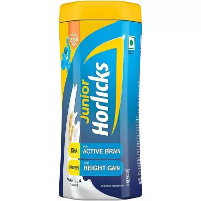 Junior Horlicks Vanilla Flavour (For Ages 2 - 6 Years)- 500g