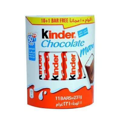 Kinder Chocolate Maxi Value Pack-  231g