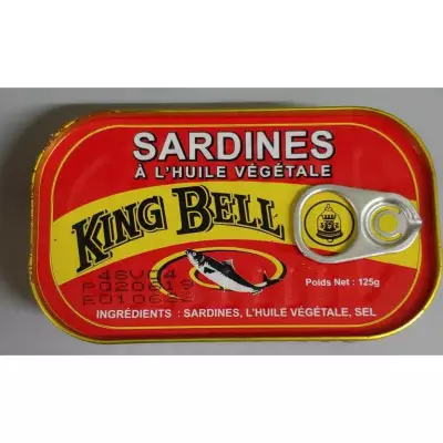 King Bell Sardines – 125 g
