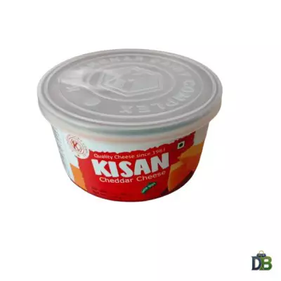 Kisan Processed Cheddar Cheese Can- 200g