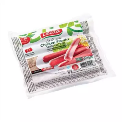Lezita Chicken Franks 10 Pcs - 340 gm