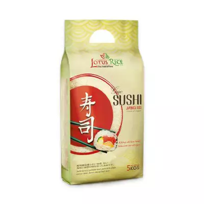 Lotus Rice Sushi Japonica Rice- 5 Kg