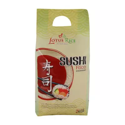 Lotus Rice Sushi Rice Koshihikari- 2 Kg