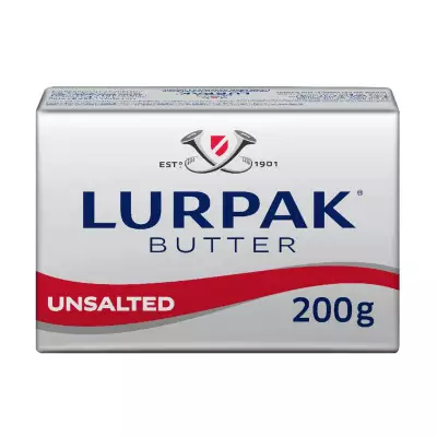 Lurpak Butter Block Unsalted- 200g