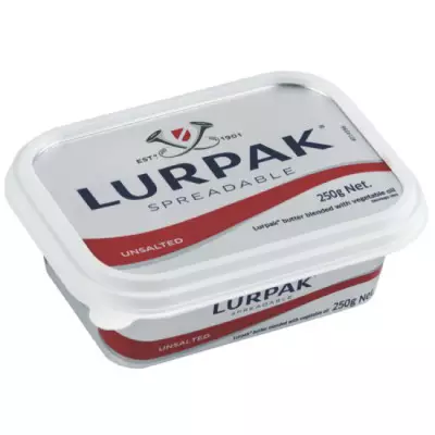 Lurpak Butter Unsalted Tub- 250g
