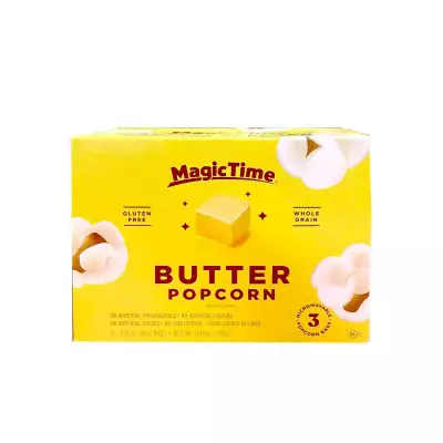 Magic Time Butter Popcorn- 240g (8.46 OZ)