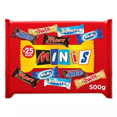 Mars Best of Minis 25 Pack- 500g