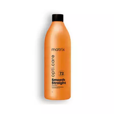 Matrix Opti.Care Smooth Straight Professional Ultra Smoothing Shampoo With Shea Butter- 1000mL