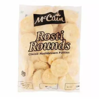 McCain  Rosti Rounds Classic Hashbrown Patties -1.5 Kg