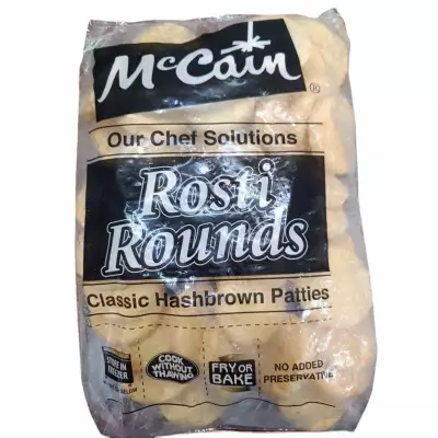 McCain Rosti Rounds Classic Hashbrown Patties -1.5 Kg