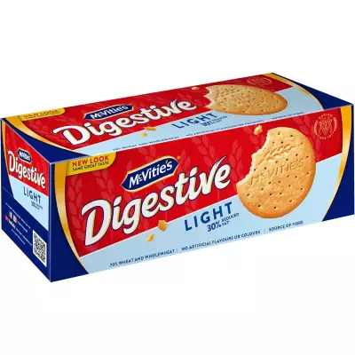 McVitie's Digestive Light 30% Reduced Fat Wheat Biscuits (UK)- 400g