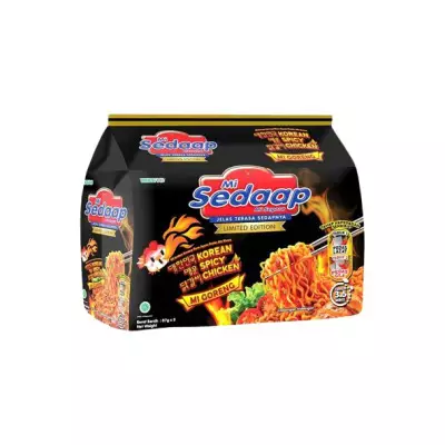 MI SEDAAP GORENG KOREAN SPICY CHICKEN 87G PACK OF 5