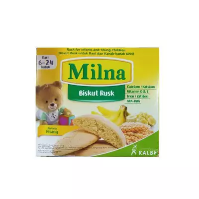 Milna Baby Biscuit Banana Flavour (6 Months+)- 130g