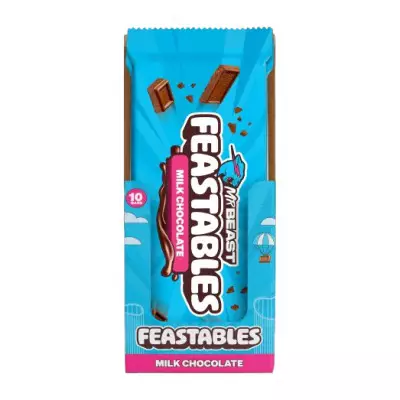 MR BEAST FEASTABLES Milk Chocolate Bar- 60g (2.1 OZ)
