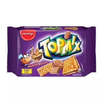 Munchy Biscuit Top mix pack 295gm (Malaysia)