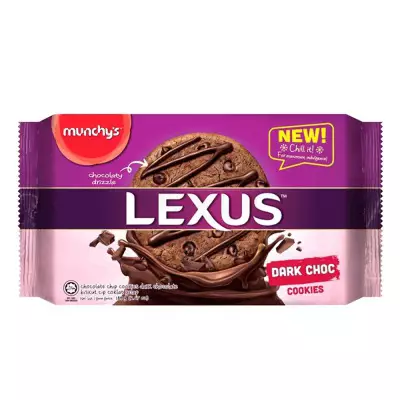 Munchy's LEXUS Chocolate Chip Cookies Dark Choc Cookies- 189gm