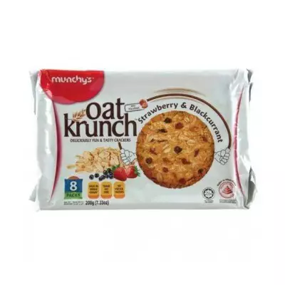 Munchy's Oat Krunch Strawberry (208gm)