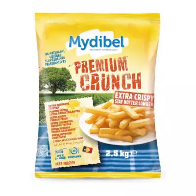 Mydibel Premium Crunch, Extra Crispy Stay Hotter Longer- 2.5 KG