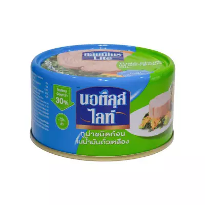 Nautilus Lite Tuna Chunk in soybean oil - 185gm