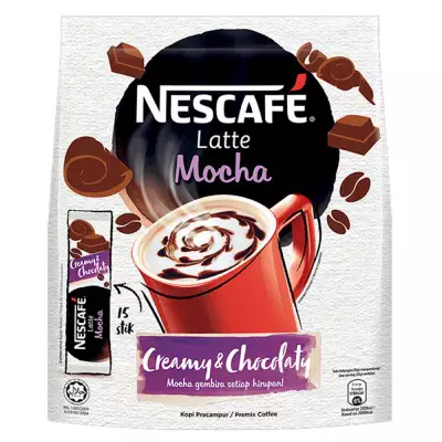 Nescafe Latte Mocha (15 stick) (15 x 25g)