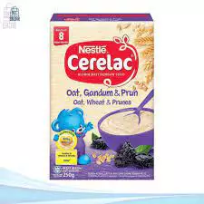 Nestle Cerelac Oat, Wheat & Prunes box 250 gm