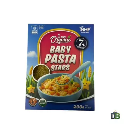 ​NHF I Am Organic Baby Pasta Stars (7+Months)- 200g