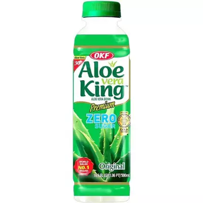 OKF Aloe Vera King Zero Sugar Aloe Vera Drink (Original) - 1.5L (50.7 FL OZ) 1.58QT