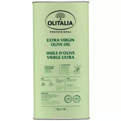 Olitalia Professional Extra Virgin Olive Oil Tin- 5L