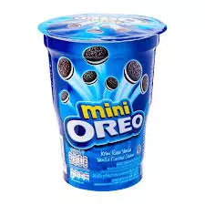 Oreo Mini Vanilla Flavored Cream Biscuit Cup.67gm