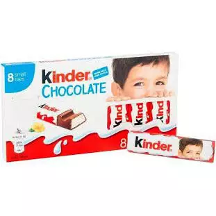 Original Kinder Chocolate 8 Pack - 100gm