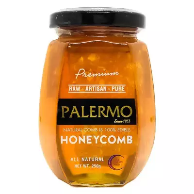 Palermo Premium All Natural Honeycomb Honey- 250gram