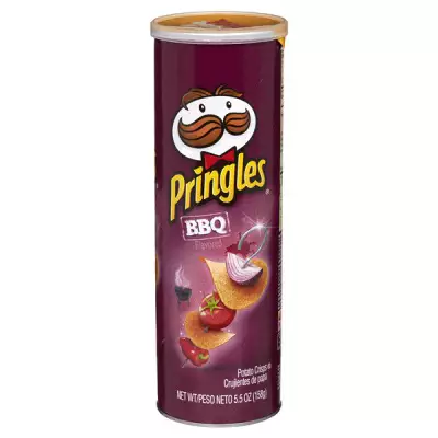 Pringles BBQ Potato Chips -158gm