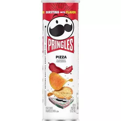 Pringles Pizza Flavoured/Con Sabor 158g