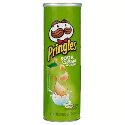Pringles Potato Chips Sour Cream & Onion – 158gm