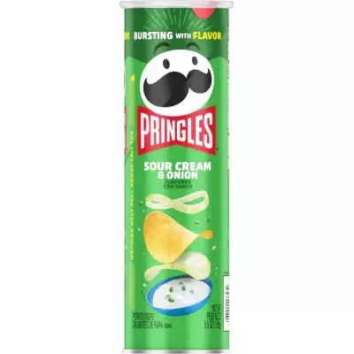 PRINGLES® SOUR CREAM & ONION CRISPS- 156gm