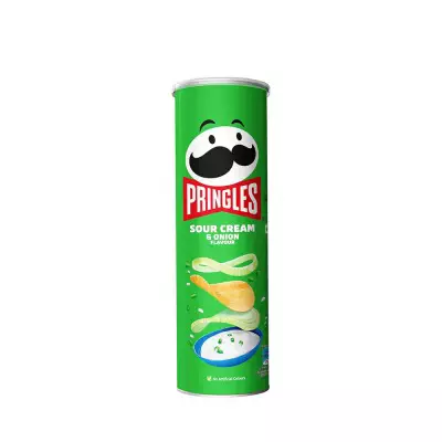 Pringles Sour Cream & Onion Flavoured Potato Chips 158g
