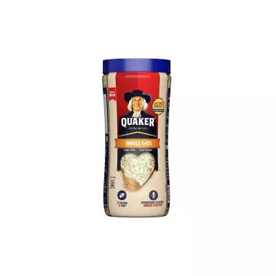 Quaker Whole Oats Plastic Jar 700 grams