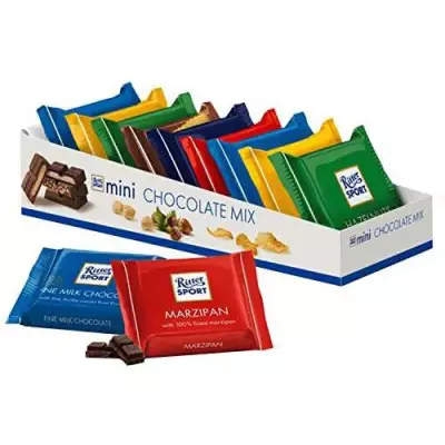 Ritter Sport Mini Assorted Chocolate Bar - 150 gm