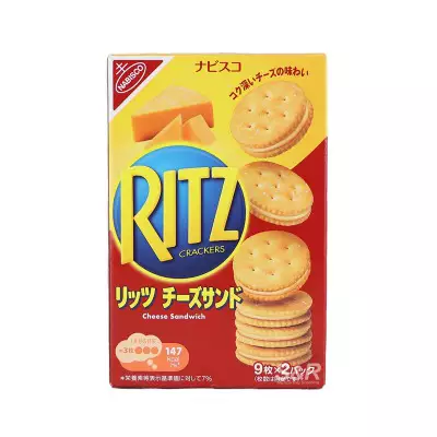 Ritz Crackers Cheese Sandwich Biscuits- 106g