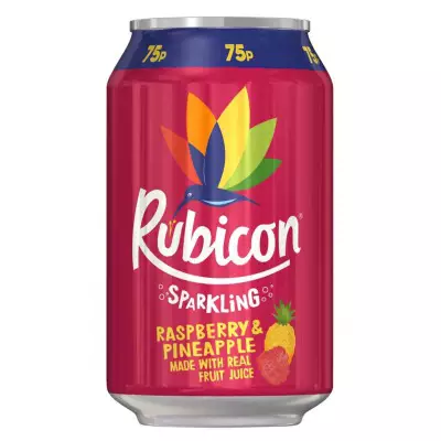 Rubicon Sparkling Raspberry & Pineapple Drink- 330 mL