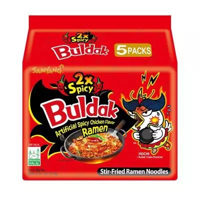 Samyang Hot Chicken Flavor Ramen 2X Spicy Family Pack 700gm