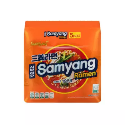 Samyang Ramen Noodle Soup Original Family Pack 600gm